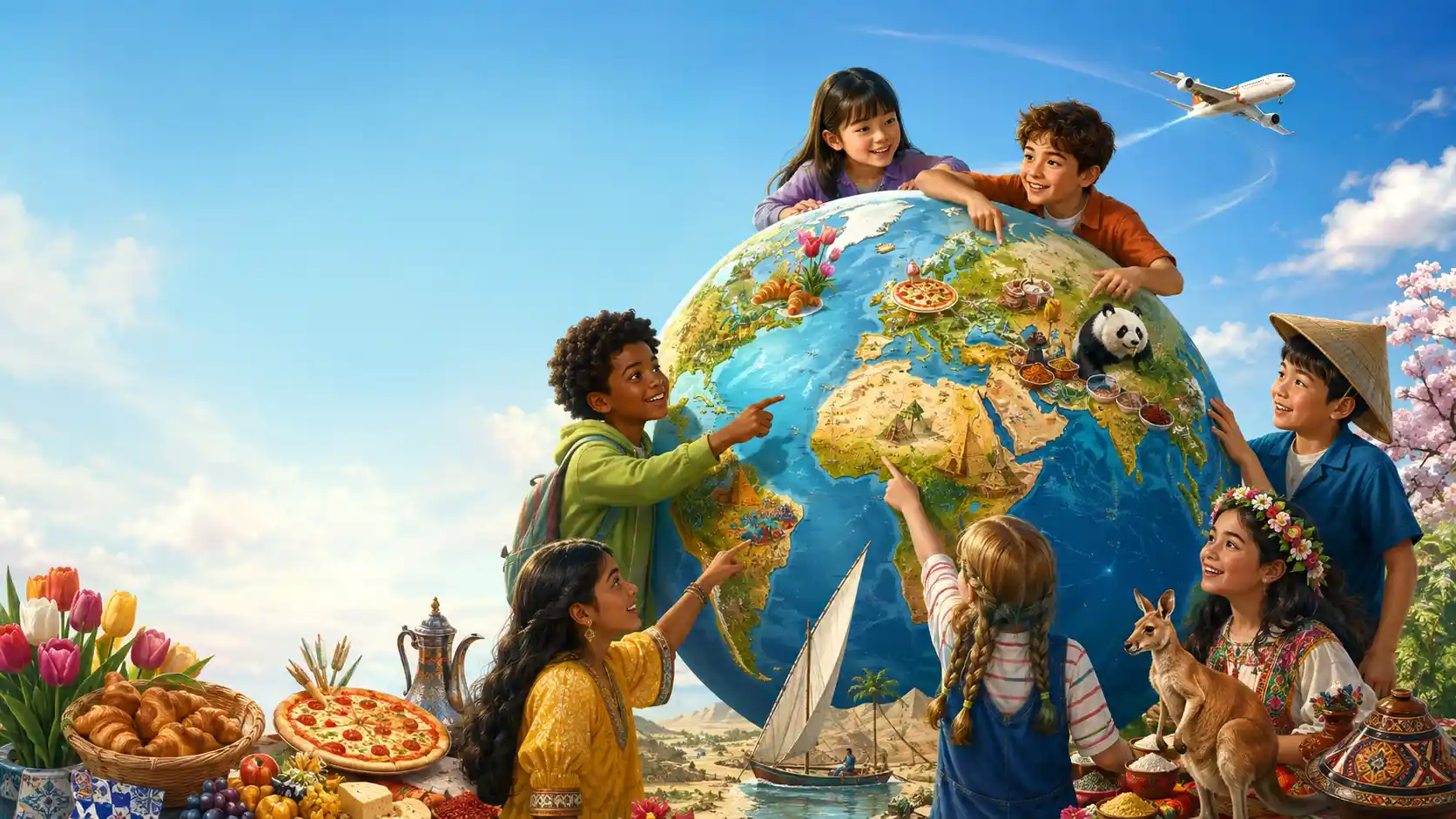 Travel Around the World for Kids Ages 6–12