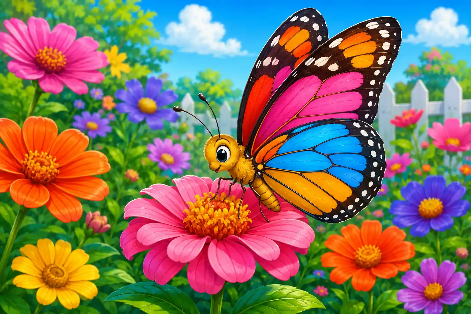 Butterflies can taste with their feet.