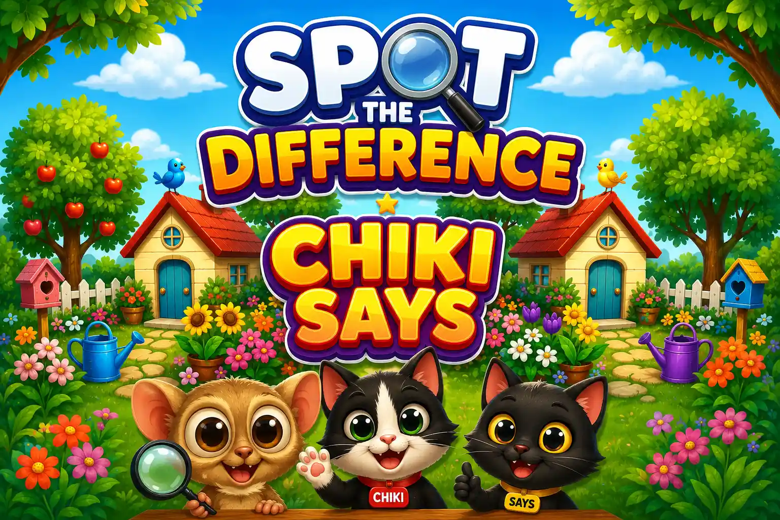 Spot the Difference Chiki Says