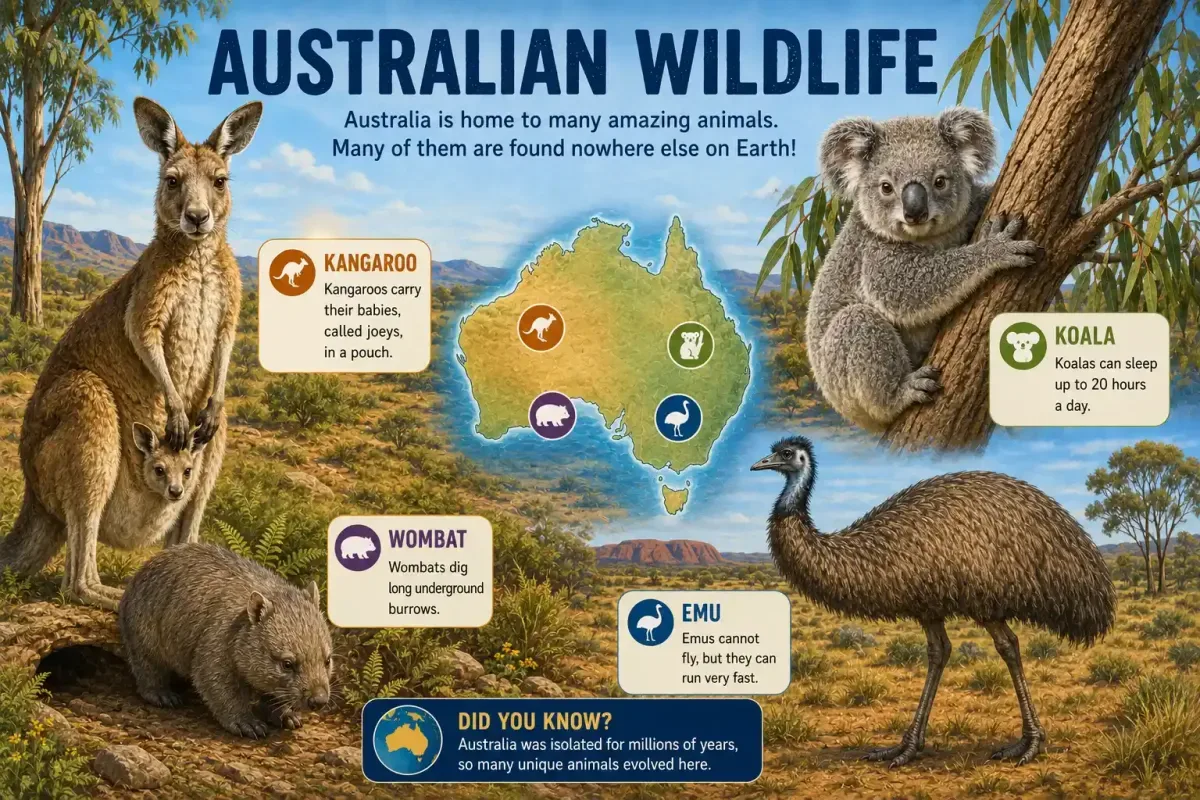 Australia's Unique Wildlife Evolution