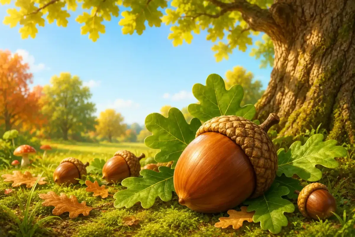 A is for Acorn!