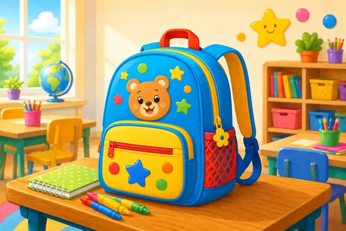 Colorful children's backpack