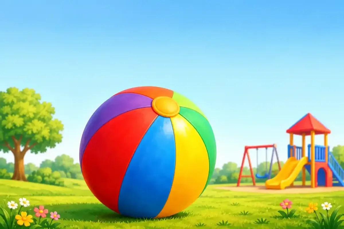 Colorful ball for kids