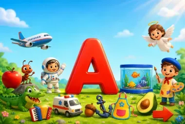 16 Things That Start With A for Kids Ages 3–5