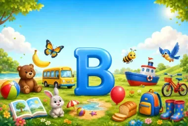 16 Things That Start With B for Kids Ages 3–5