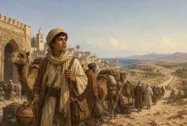 Ibn Battuta Beginning His Journey Across the Medieval World