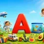 16 Things That Start With A for Kids Ages 3–5
