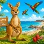 Friendly Kangaroo in Australia